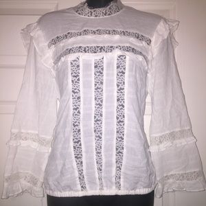 Adorable white blouse, brand new!